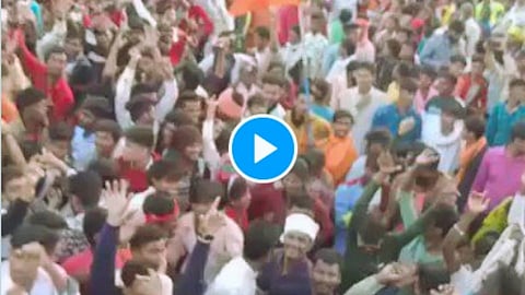 भयंकर! छिंदवाड्यात ब्रेक फेल झाल्याने डीजे वाहन गर्दीत घुसले, चेंगराचेंगरीचा VIDEO व्हायरल