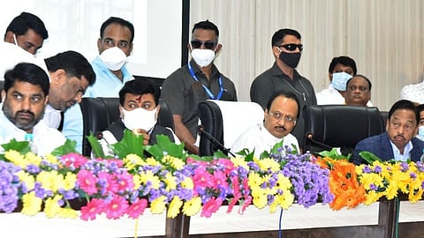 ajit pawar held meeting at sindhudurg oras