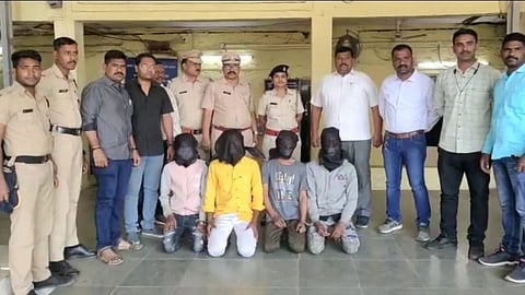 रेल्वेमध्ये दरोडा टाकणाऱ्या 5 दरोडेखोरांना रेल्वे पोलिसांकडून अटक