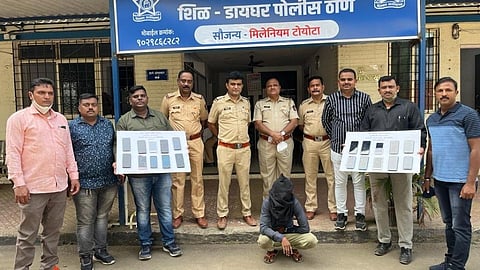 Crime: शिळ-डायघर पोलीसांकडून जबरी चोरी करणारा सराईत चोर अटकेत
