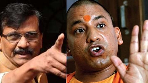 Sanjay Raut Vs Yogi Adityanath
