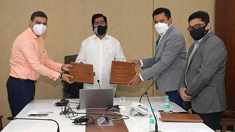 क्लस्टर योजनेसाठी सिडको आणि ठाणे महापालिकेचा सामंजस्य करार