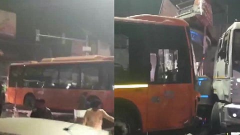 Uttar Pradesh Accident: नियंत्रण सुटलेल्या ई-बसची १७ वाहनांना धडक, ६ जणांचा मृत्यू