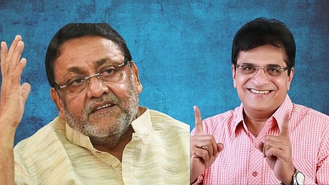 किरीट सोमय्या राजकारणातले 'आयटम गर्ल'; मलिकांची जहरी टीका