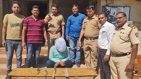 Gupti seized with sword from 21-year-old youth from Arni; Accused arrested ...