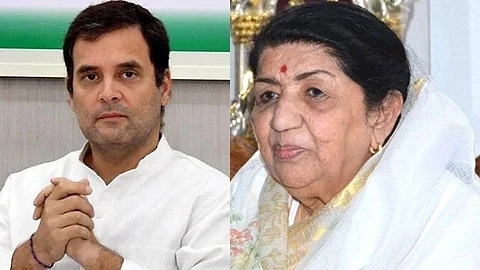 Lata Mangeshkar passes away: लता दिदींचा आवाज अजरामर - राहुल गांधी