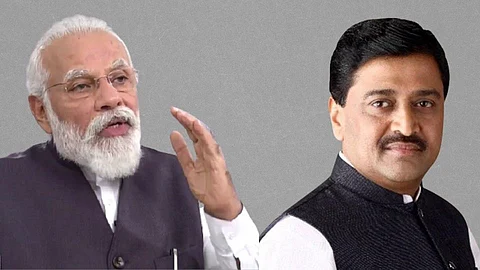 Narendra Modi & Ashok Chavan