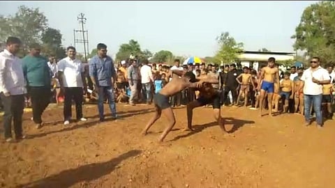 Wrestling league In MalangGadh, Kalyan