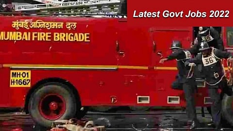Jumbo Recruitment In Mumbai Fire Brigade