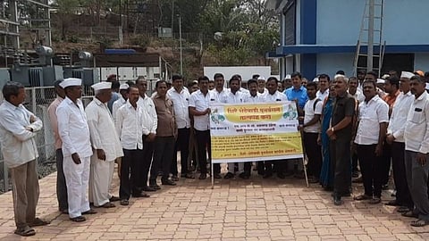 मावळातील शेटेवाडीमधील शेतकरी आक्रमक