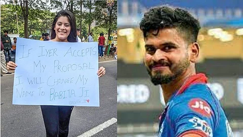 KKR vs GT Match Babitaji Proposal Shreyas Iyer Viral ipl 2022