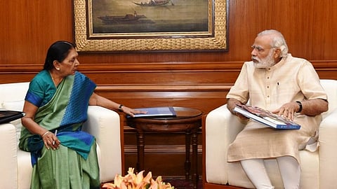 BJP News: राष्ट्रपतीपदासाठी आनंदीबेन पटेल यांचेही नाव चर्चेत