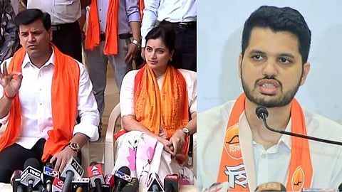 Rana Couple and Varun Sardesai