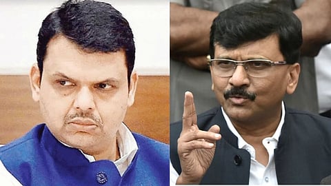 Devendra Fadnavis Vs Sanjay Raut