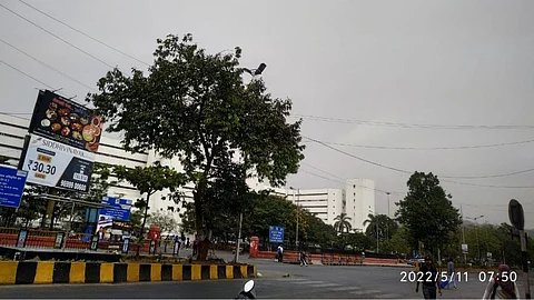 Cloudy Weather In Navi Mumbai, Asani Cyclone latest Marathi news, Maharashtra Weather Updates in Marathi