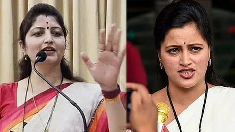 Rupali Chakankar on Navneet Rana