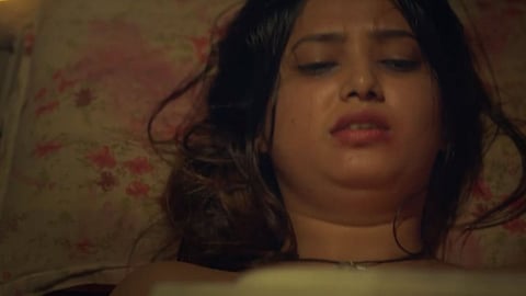 Prajakta mali's bold scene in raanbaazaar web series on planet marathi ott app