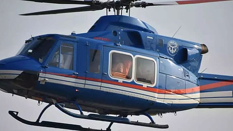Helicopter, Yogi Adityanath