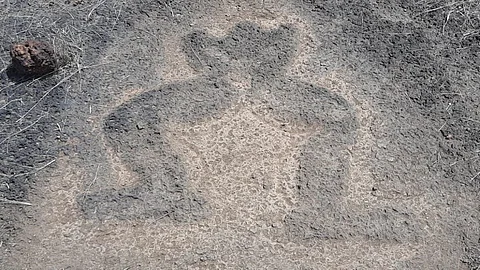 Petroglyphs Found In Sindhudurg