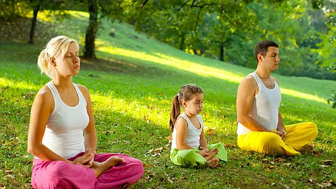 International Yoga Day 2022, Yoga benefit, yoga with family, yoga benefits
