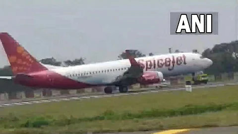 Delhi SpiceJet flight