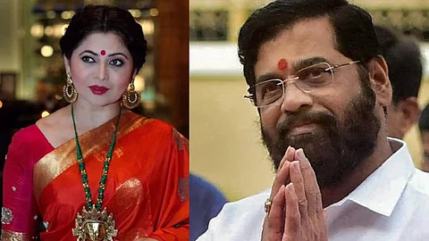 Eknath Shinde Deepali Sayyad