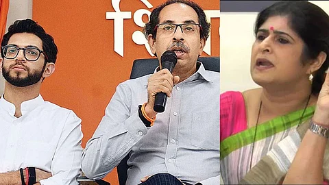 Aditya Thackeray, uddhav Thackeray and shalini Thackeray