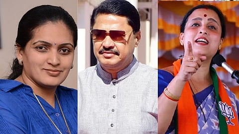 Rupali Thombare, Nana Patole & Chitra Wagh