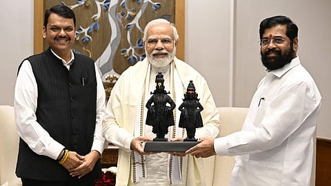 cm eknath Shinde meet pm modi