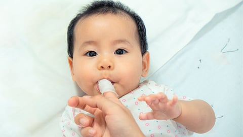 How to clean baby tongue, child care, Parenting tips