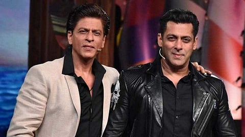 Shahrukh khan and salman khan image