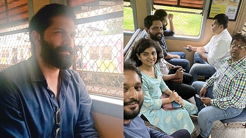 Amit Thackeray Travelling In Mumbai Local
