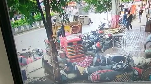Tractor accident