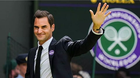 Roger Federer, Center Court, Wimbledon 2022