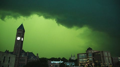 USA Green Sky South Dakota News