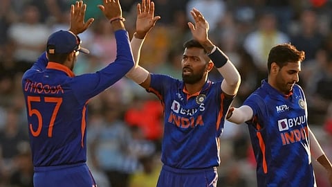 IND vs ENG T-20 Match, IND vs ENG 1st T20 Highlights, Hardik Pandey, Hardik Pandey News, Hardik Pandey T20 Score