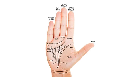 Palm reading, Astrology
