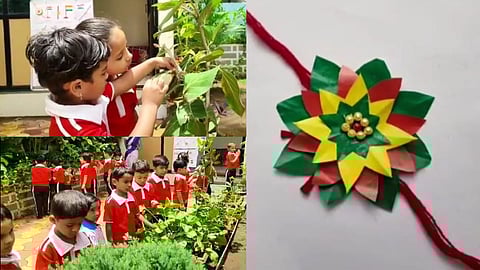 Raksha Bandhan Celebration With Trees