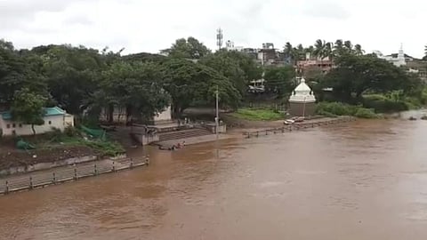 sangli, rain, Almati dam