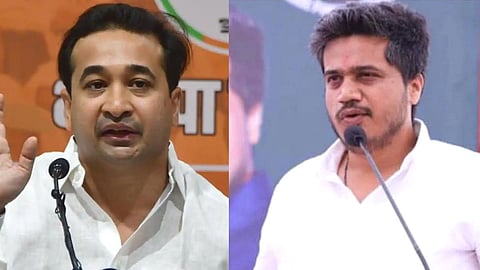 Nitesh Rane, Rohit Pawar