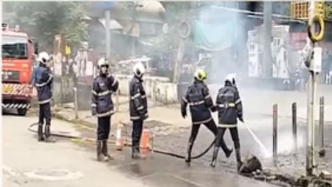 Parel Fire News Mumbai