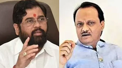 Eknath Shinde and ajit pawar