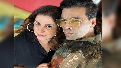 Karan Johar And Farah Khan
