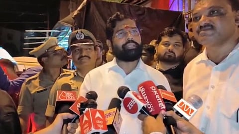 Eknath Shinde In Dombivali Dahihandi