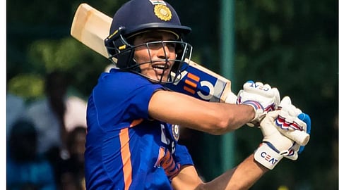 Shubman Gill first century against Zimbabwe