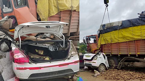 Beed Car-Tempo Accident News