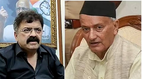 jitendra awhad and bhagat singh koshyari