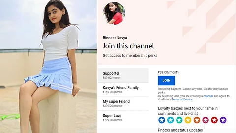 Bindass kavya Community Membership Rates