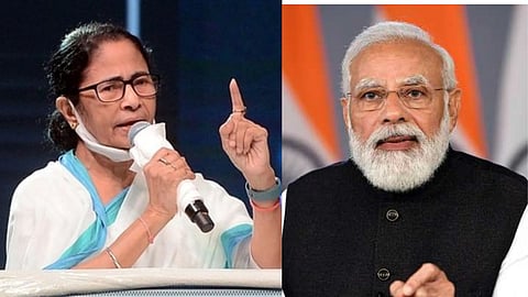 Mamata Banerjee And Narendra Modi