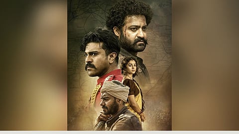 RRR Movie Poster